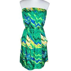 Collective Concepts Strapless Dress With Pockets Sz Sm or 4-6
